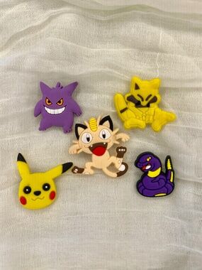 Pokemon Croc Charms, Jibbitz - Set #9
